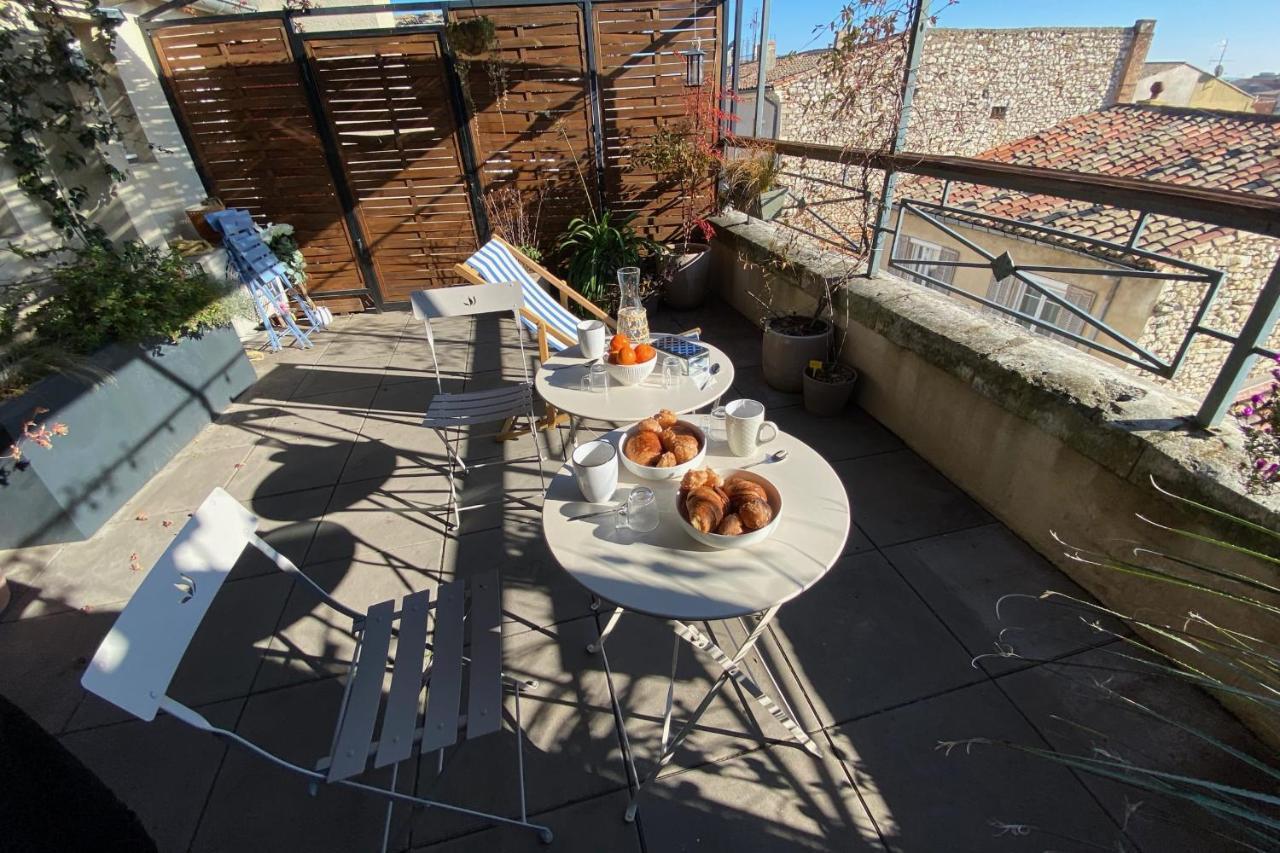 The Sunny - P2 With Terrace - City Centre Nîmes Exterior foto